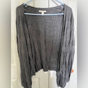 Grey cardigan